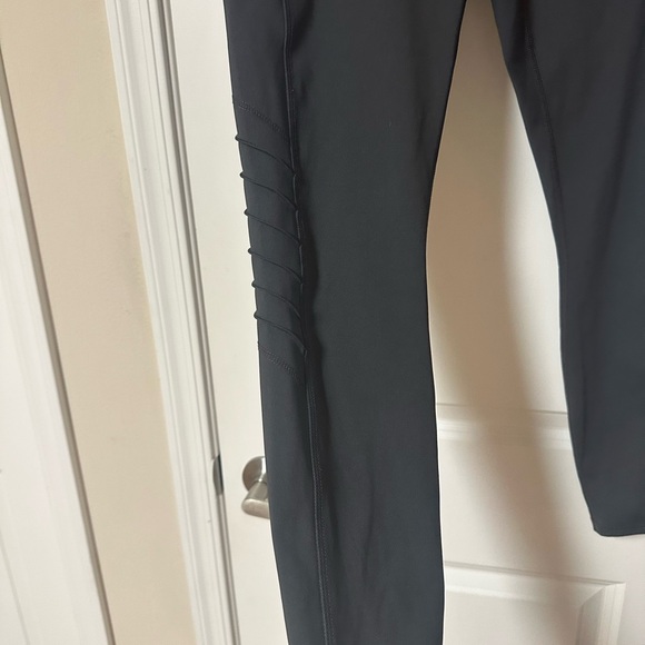 Women's Grey Workout Leggings - Picture 2 of 7